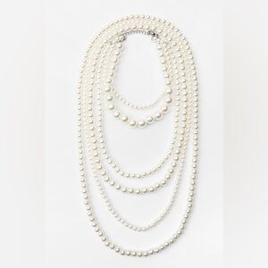 Zara layered pearl necklace! Never worn!